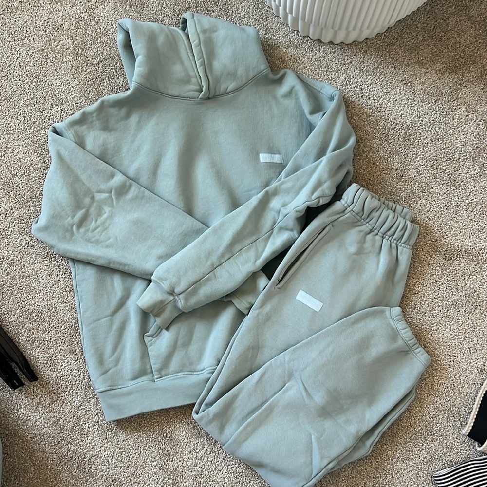 SET ACTIVE heavy weight jogger/ hoodie sweat set